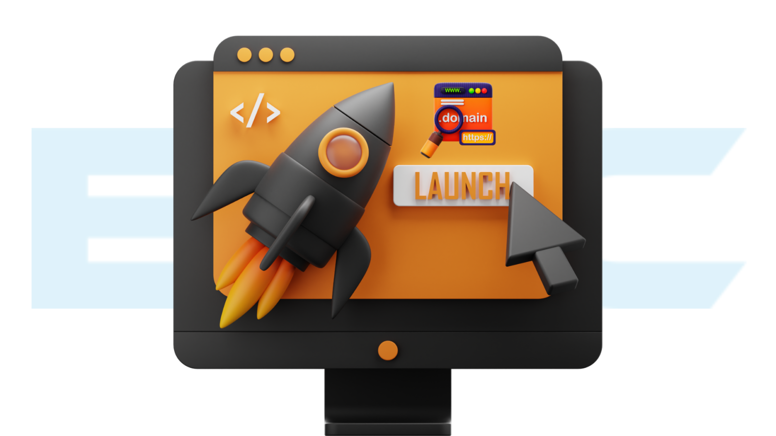 Ra mắt website và trỏ tên miền chính